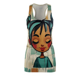 Facing Satisfaction Women's Cut & Sew Racerback Dress (AOP)