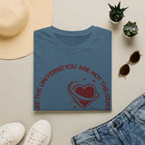 "You Are Not the Center of the Universe, But You Are The Universe" Retro Heart Graphic Tee
