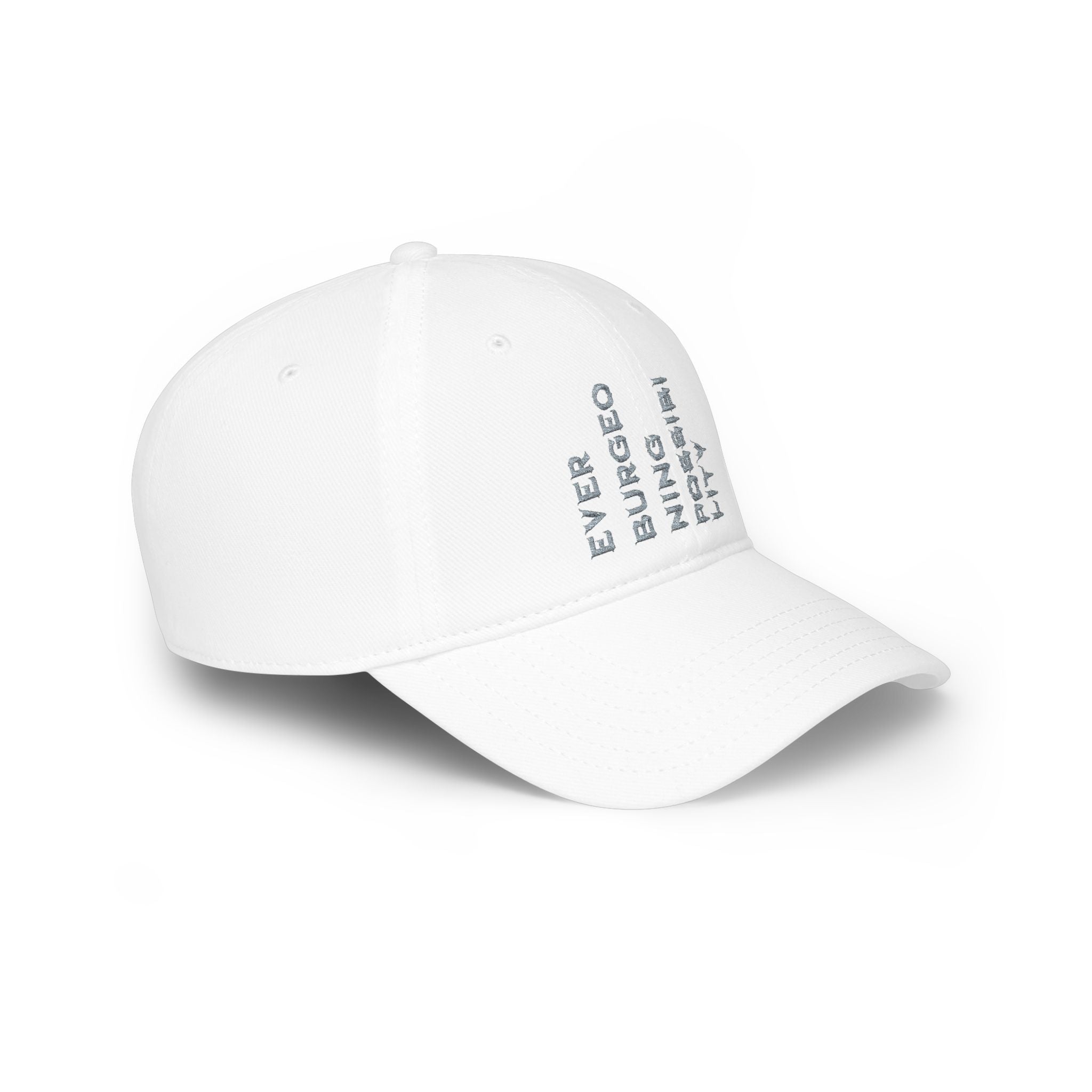Ever Burgeoning Possibility Baseball Cap — Inspirational Vertical Text Hat