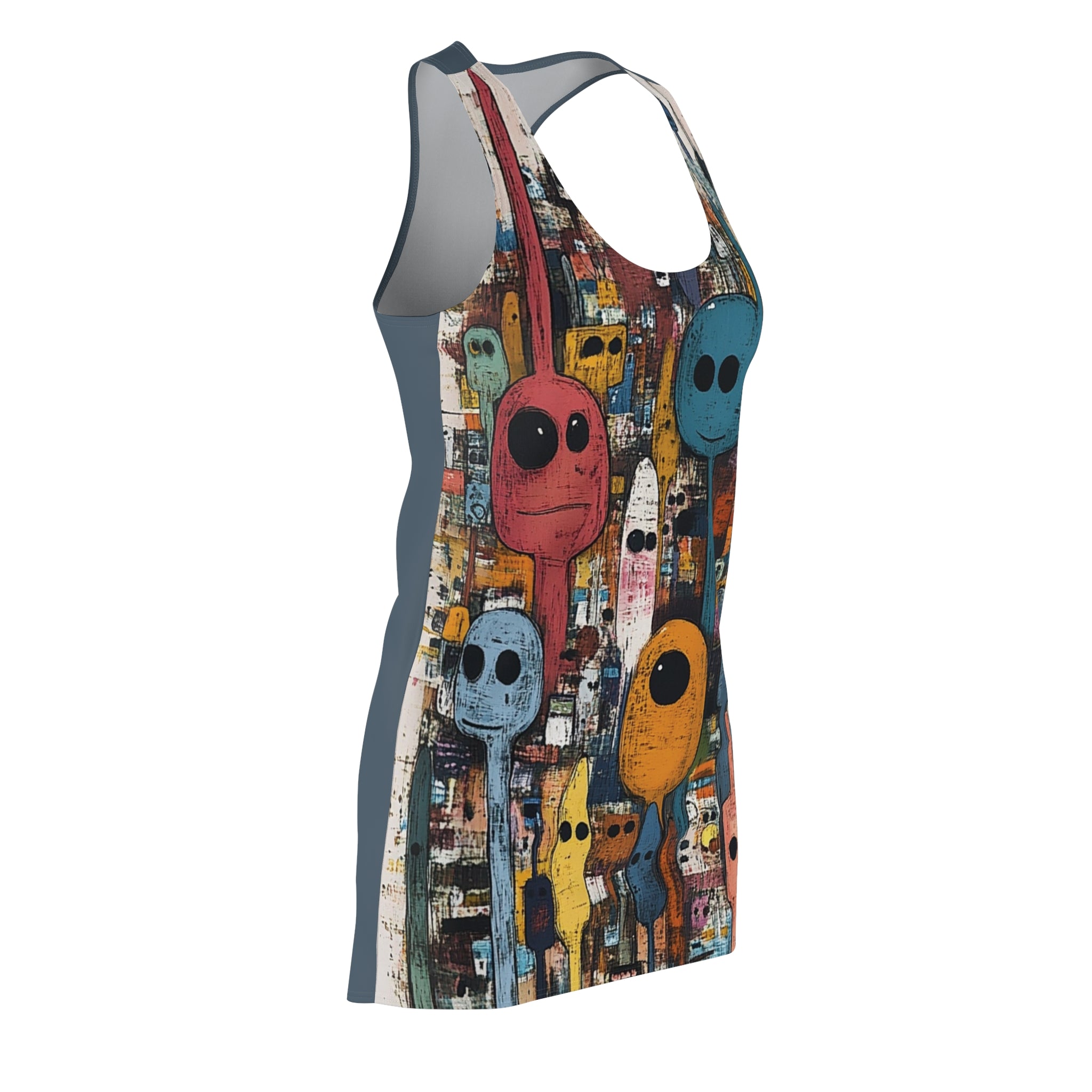 Confusion Confessional Women's Cut & Sew Racerback Dress (AOP)