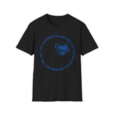 "You Are Not the Center of the Universe, But You Are The Universe" Retro Heart Graphic Tee