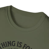 ΩThe End All Of Common Ground - DNA Connected T-Shirt — "Nothing Is Foreign" Illustrated In Black