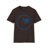 "You Are Not the Center of the Universe, But You Are The Universe" Retro Heart Graphic Tee
