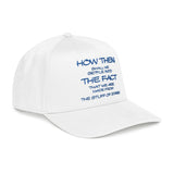 "How Then Shall We Settle Into the Fact that we are made of star stuff." Embroidered Baseball Cap