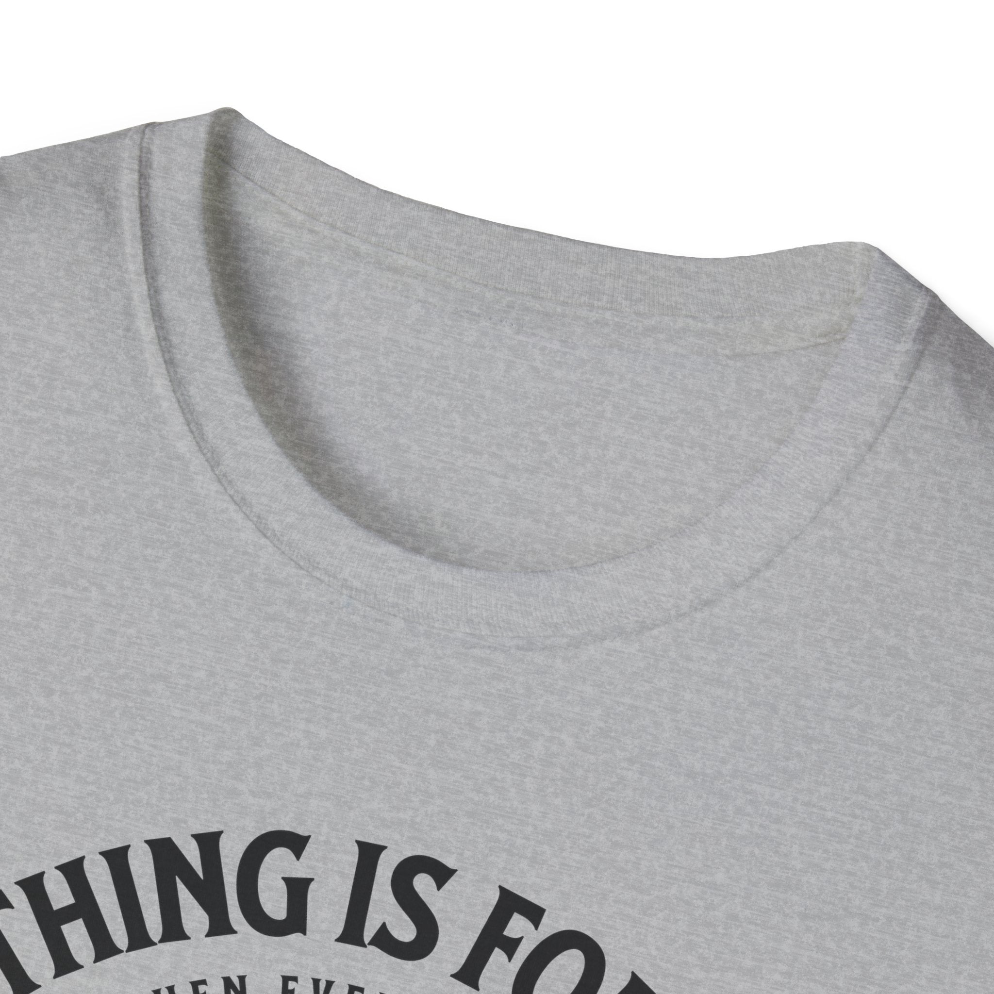 ΩThe End All Of Common Ground - DNA Connected T-Shirt — "Nothing Is Foreign" Illustrated In Black