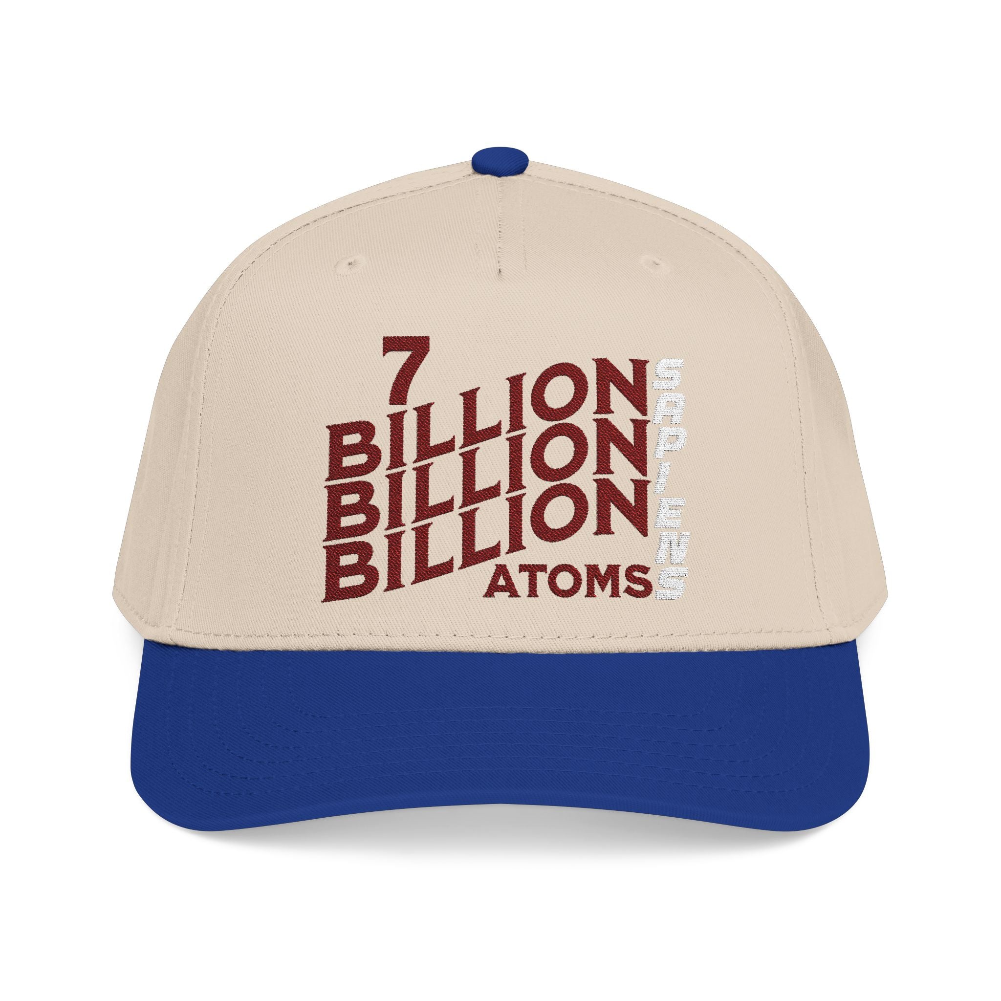 The Common Ground of "7 Billion Billion Billion Atoms" Embroidered Cap