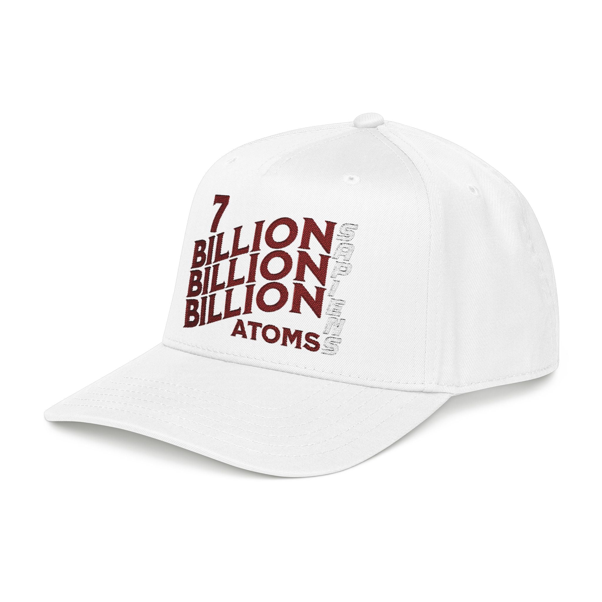 The Common Ground of "7 Billion Billion Billion Atoms" Embroidered Cap