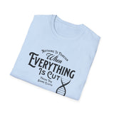 ΩThe End All Of Common Ground - DNA Connected T-Shirt — "Nothing Is Foreign" Illustrated In Black