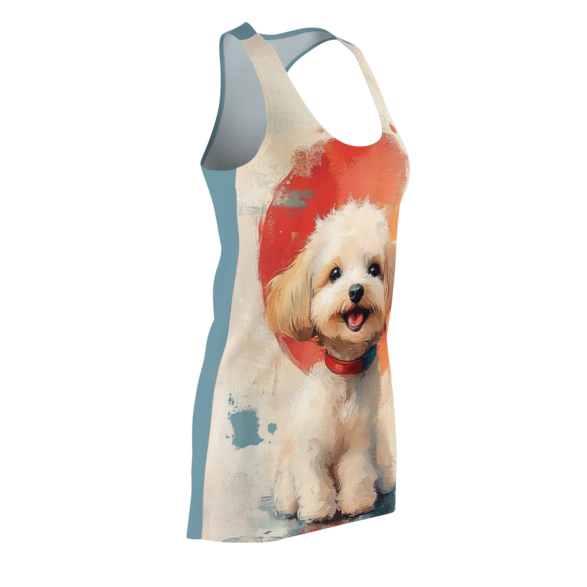 Pure Sunshine Women's Cut & Sew Racerback Dress (AOP)