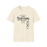 ΩThe End All Of Common Ground - DNA Connected T-Shirt — "Nothing Is Foreign" Illustrated In Black