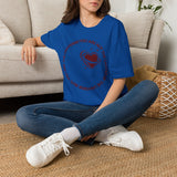 "You Are Not the Center of the Universe, But You Are The Universe" Retro Heart Graphic Tee
