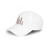 Ever Burgeoning Possibility Baseball Cap — Inspirational Vertical Text Hat