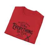 ΩThe End All Of Common Ground - DNA Connected T-Shirt — "Nothing Is Foreign" Illustrated In Black