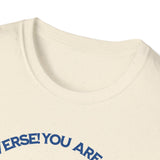 "You Are Not the Center of the Universe, But You Are The Universe" Retro Heart Graphic Tee