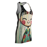 Facing Nostalgia Women's Cut & Sew Racerback Dress (AOP)