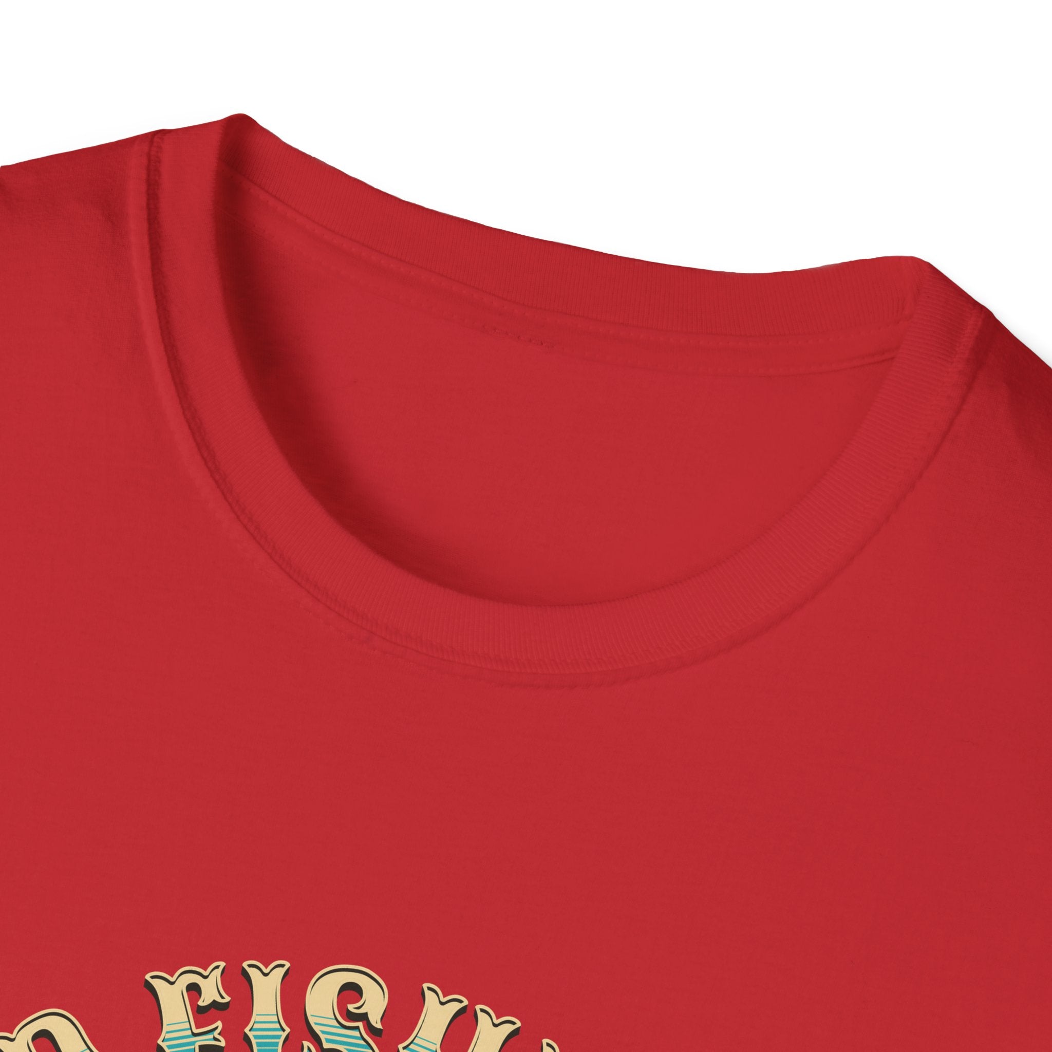 Fishing Club Graphic T-Shirt — Vintage Angler Design ("Fishing" Text)