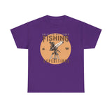 Fishing for Stars T-Shirt — Amateur Astronomer Telescope Tee