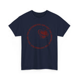 "You Are Not the Center of the Universe, But You Are The Universe" Retro Heart Graphic Tee