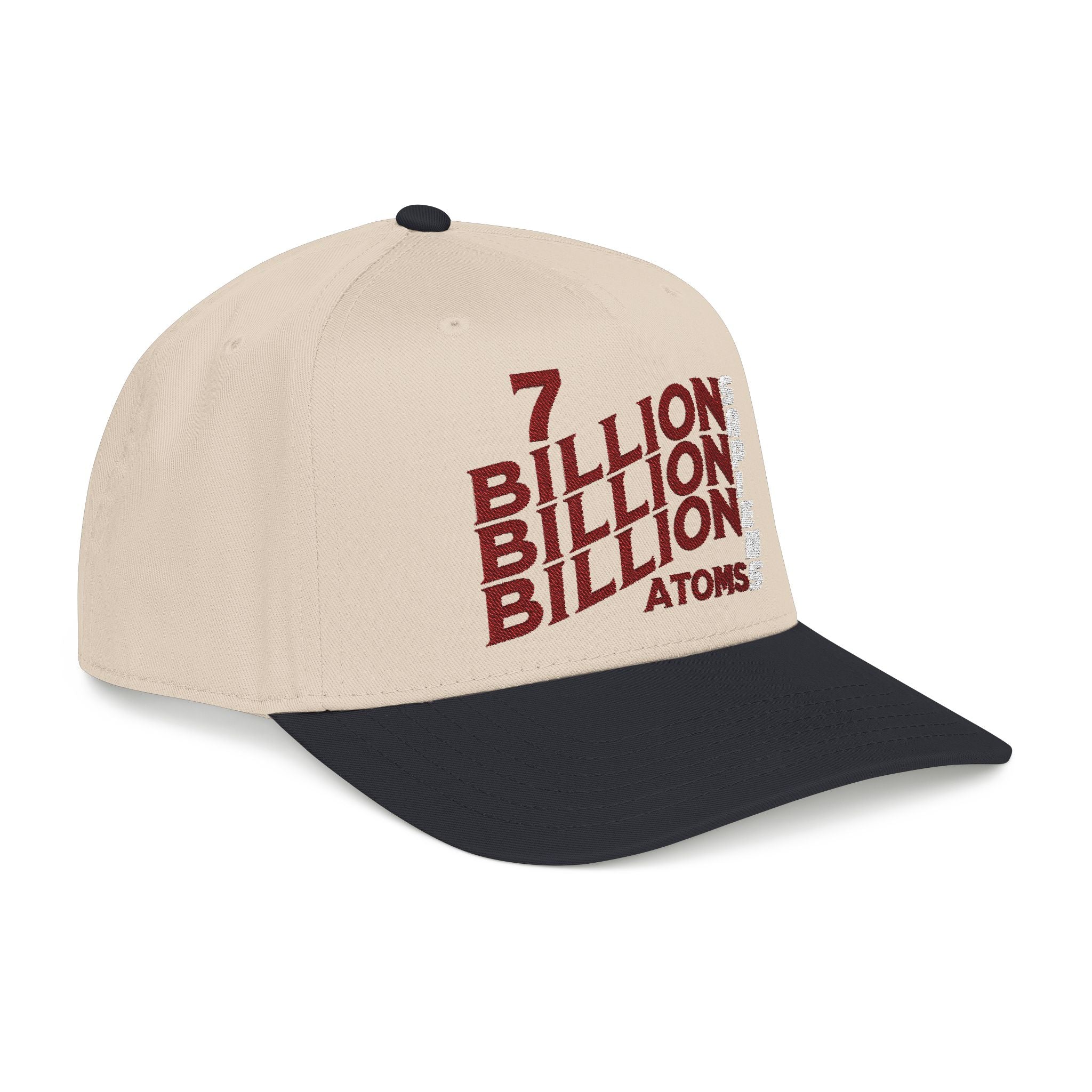 The Common Ground of "7 Billion Billion Billion Atoms" Embroidered Cap