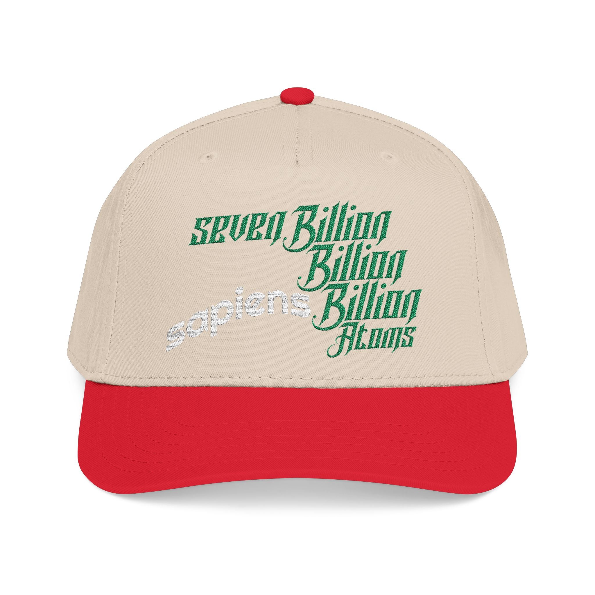 The Common Ground of "7 Billion Billion Billion Atoms" Embroidered Cap