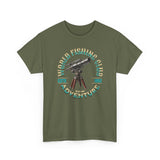 Fishing for Stars T-Shirt — Amateur Astronomer Telescope Tee