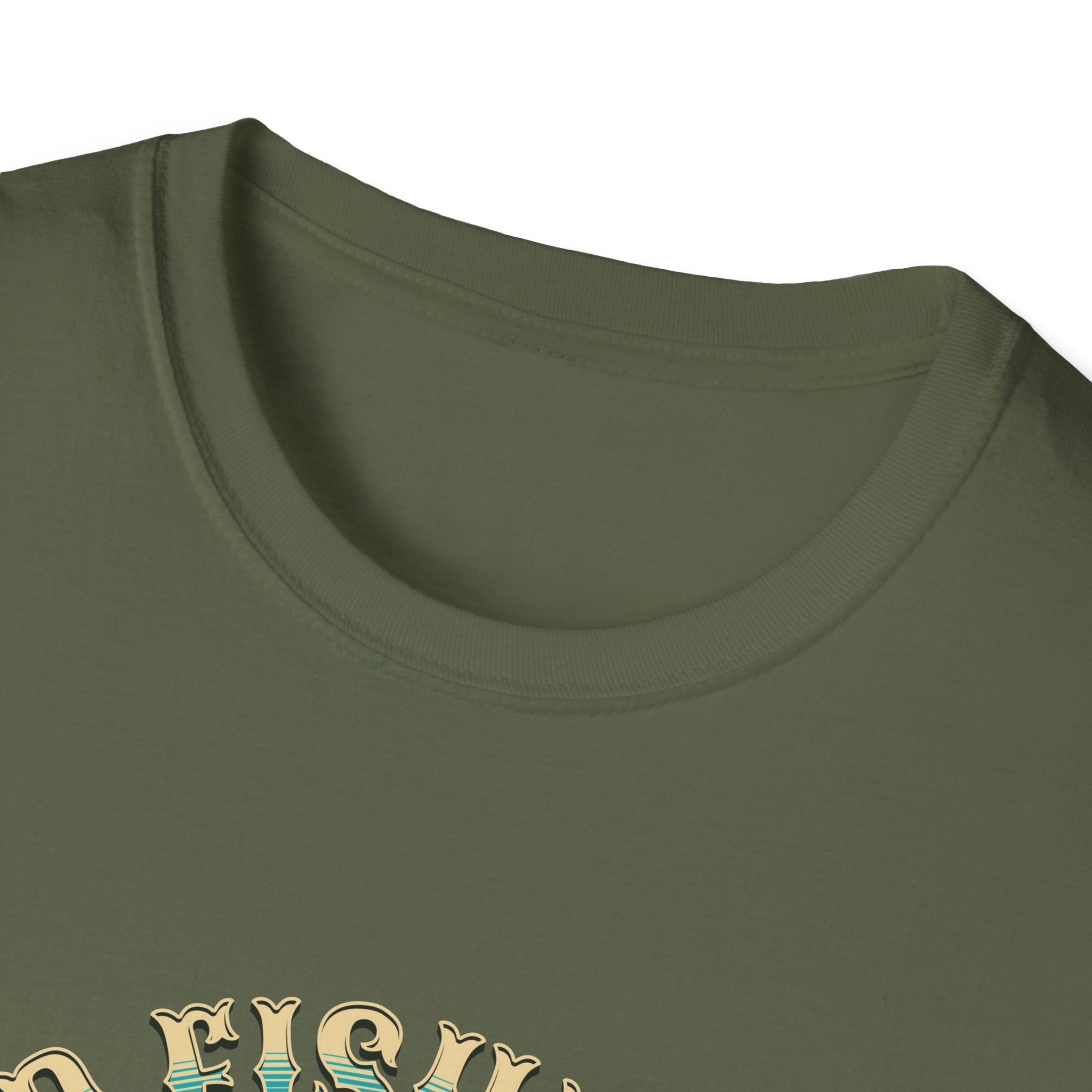 Fishing Club Graphic T-Shirt — Vintage Angler Design ("Fishing" Text)