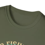 Fishing Club Graphic T-Shirt — Vintage Angler Design ("Fishing" Text)