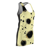 Black Hole Rising Women's Cut & Sew Racerback Dress (AOP)