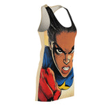 Super Legendary Lena Women's Cut & Sew Racerback Dress (AOP)