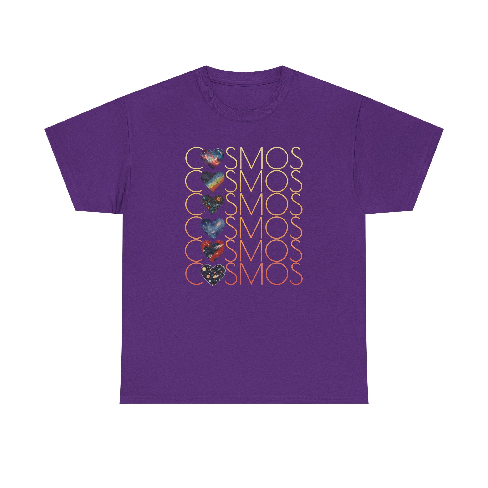 I Heart the Cosmos T-Shirt — Galactic Nebula Tee