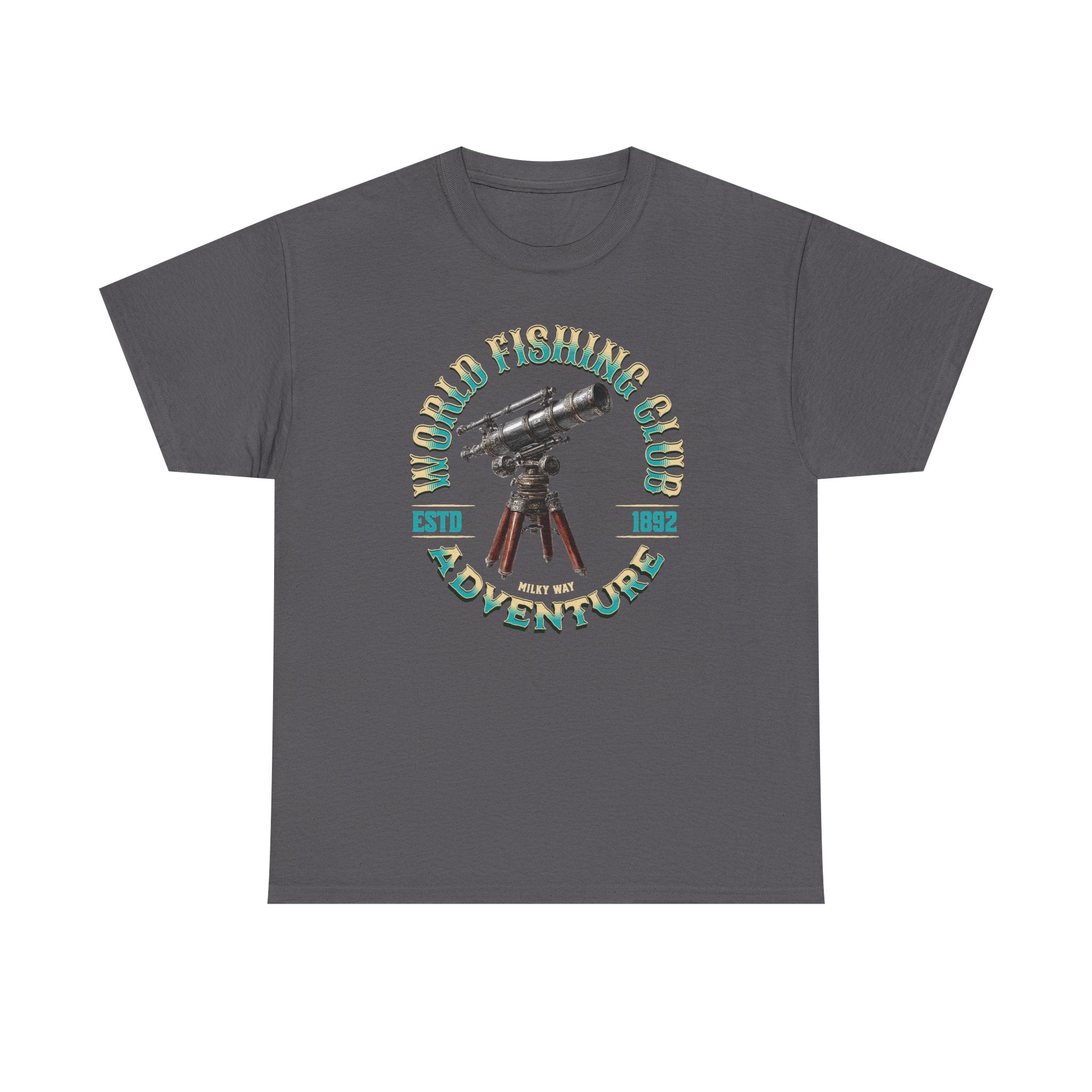 Fishing for Stars T-Shirt — Amateur Astronomer Telescope Tee