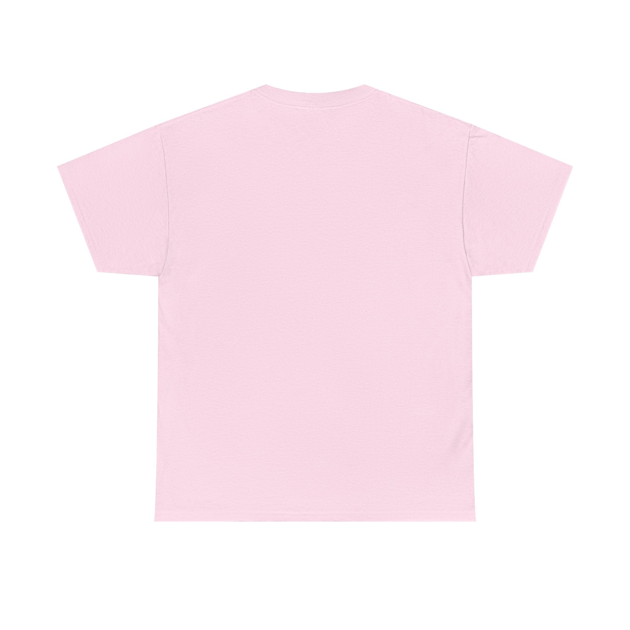 The Very Real Cosmic Connection — Heart Nebula Graphic Tee with Black Text
