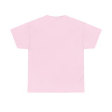 The Very Real Cosmic Connection — Heart Nebula Graphic Tee with Black Text