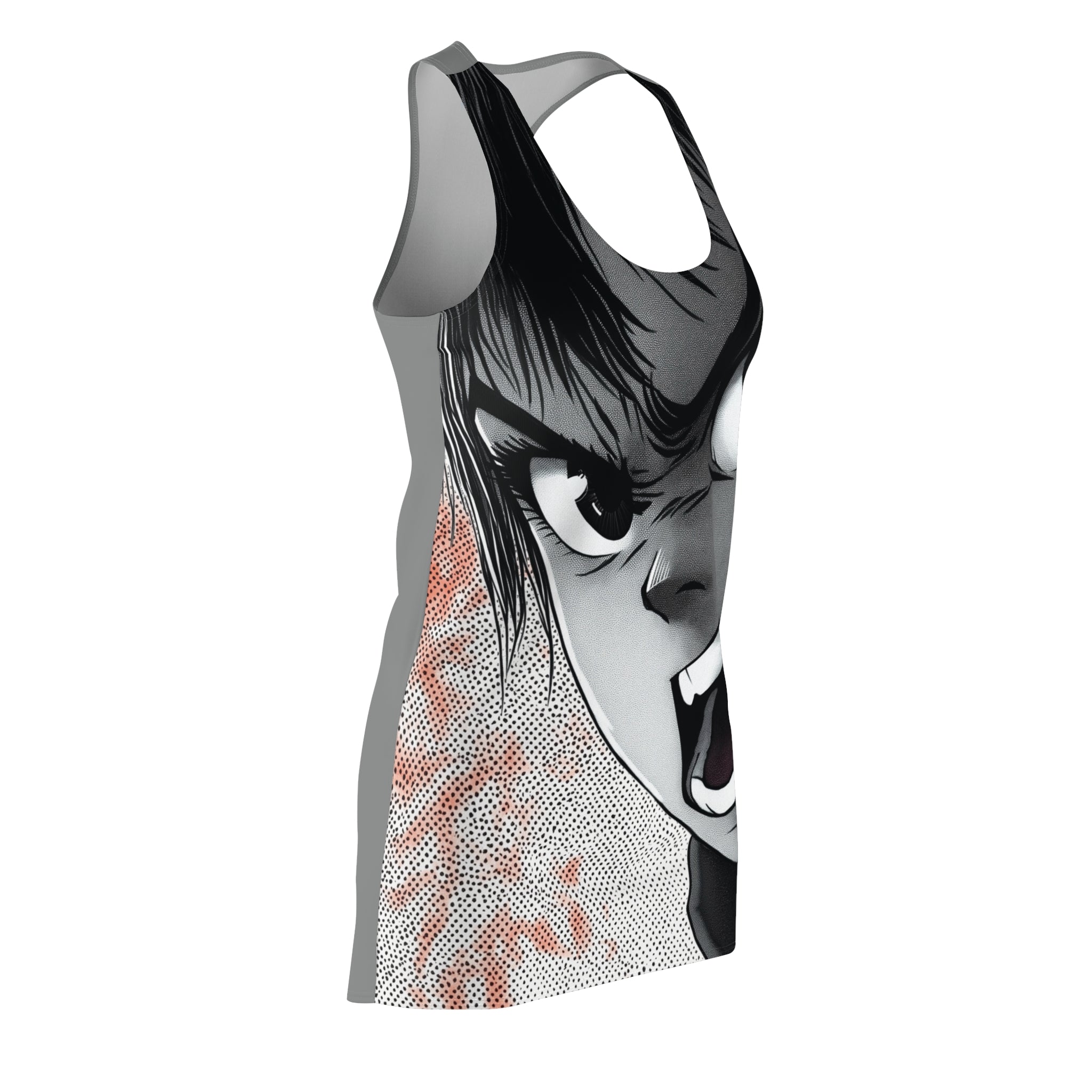 Magical Mina Women's Cut & Sew Racerback Dress (AOP)