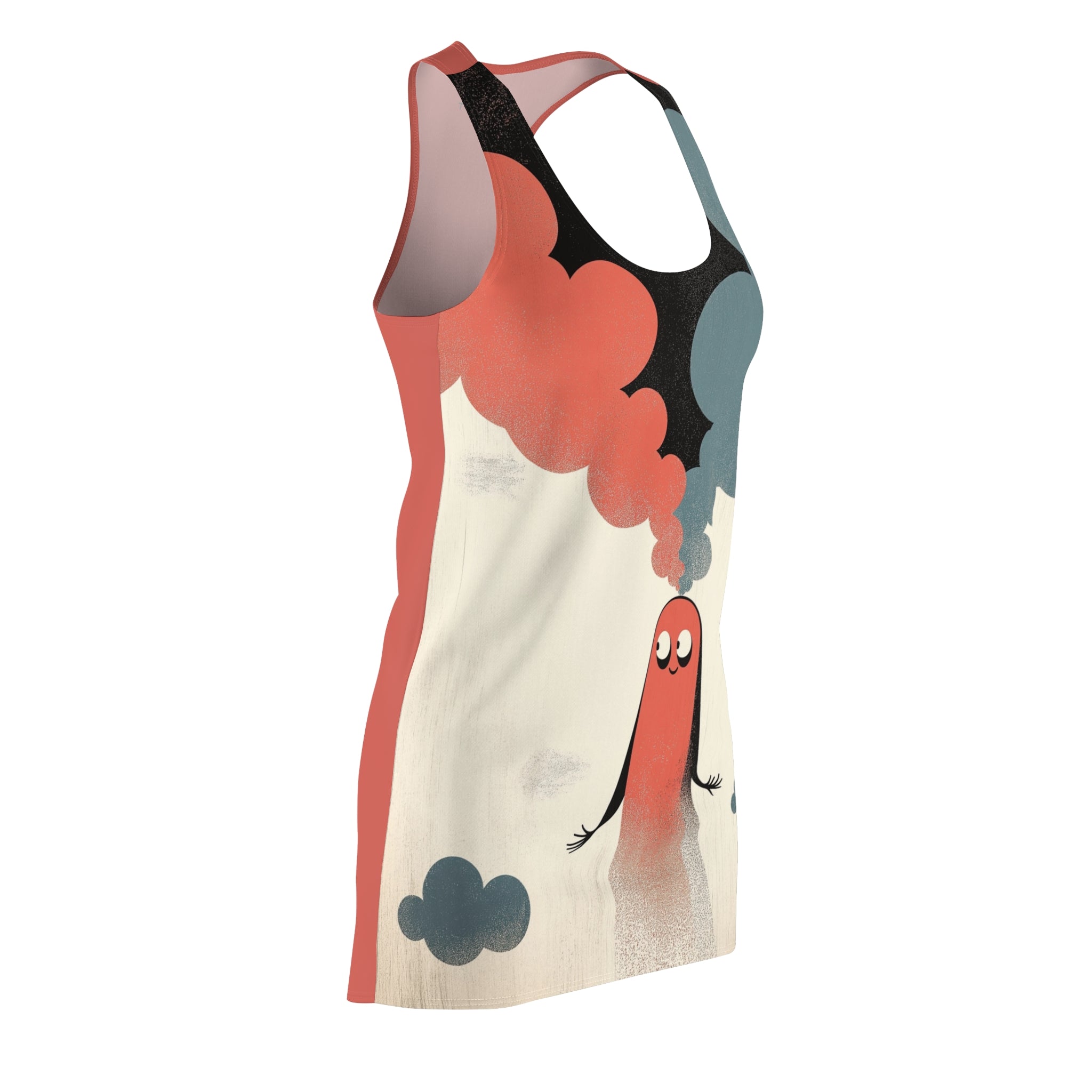 You Lovin It Letitia Women's Cut & Sew Racerback Dress (AOP)