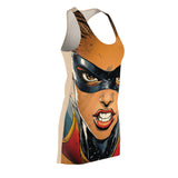 Super Juggernaut Janyce Women's Cut & Sew Racerback Dress (AOP)