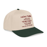 "How Then Shall We Settle Into the Fact that we are made of star stuff." Embroidered Baseball Cap