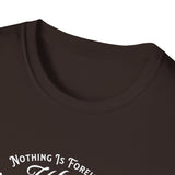 ΩThe End All Of Common Ground - DNA Connected T-Shirt — "Nothing Is Foreign" Illustrated In White