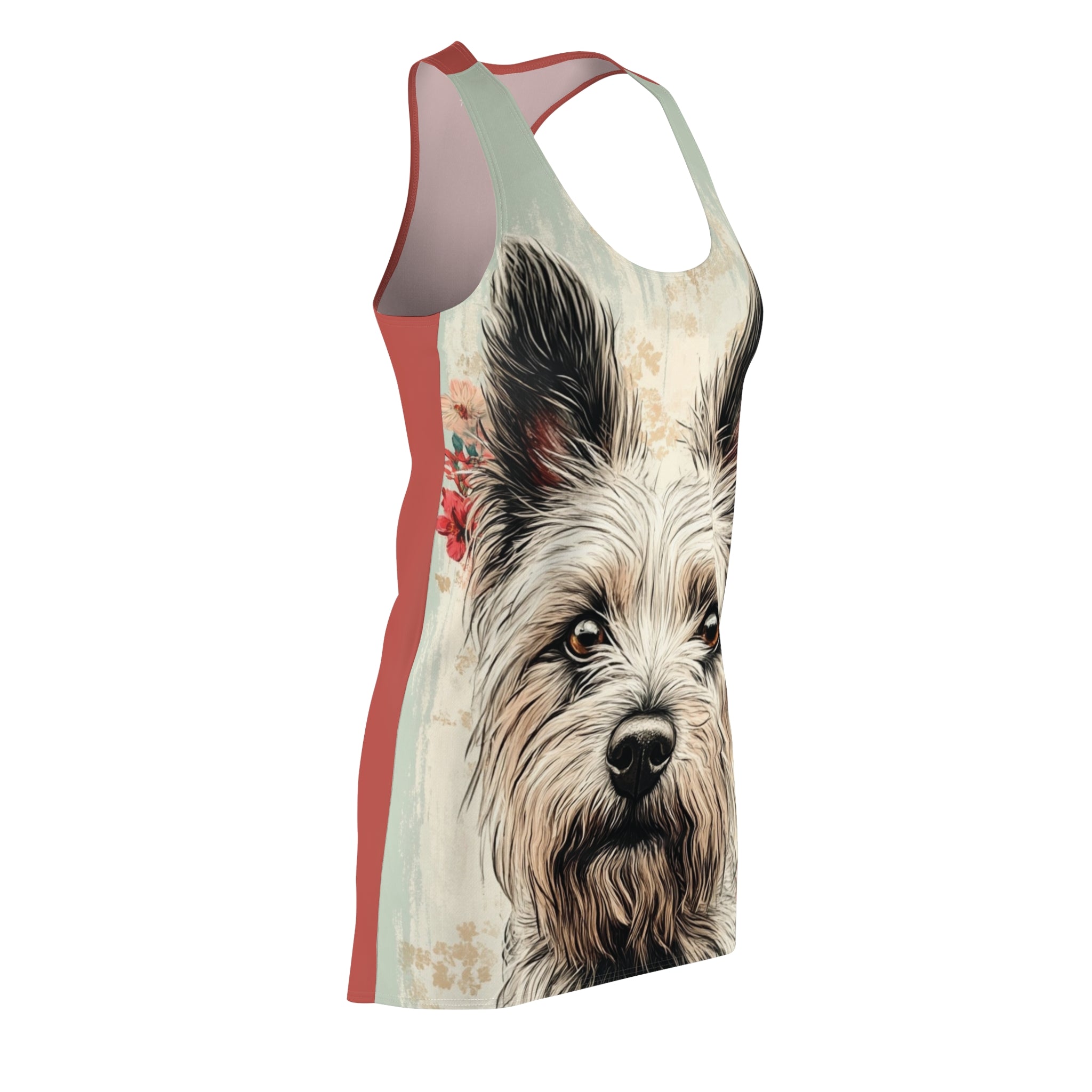 Thine Eye Women's Cut & Sew Racerback Dress (AOP)