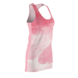 Flamingo Says What Women's Cut & Sew Racerback Dress (AOP)