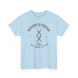 ΩThe End All Of Common Ground - DNA Connected T-Shirt — "Nothing Is Foreign" Illustrated In Gray