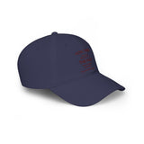 "How Then Shall We Settle Into the Fact that we are made of star stuff." Embroidered Baseball Cap