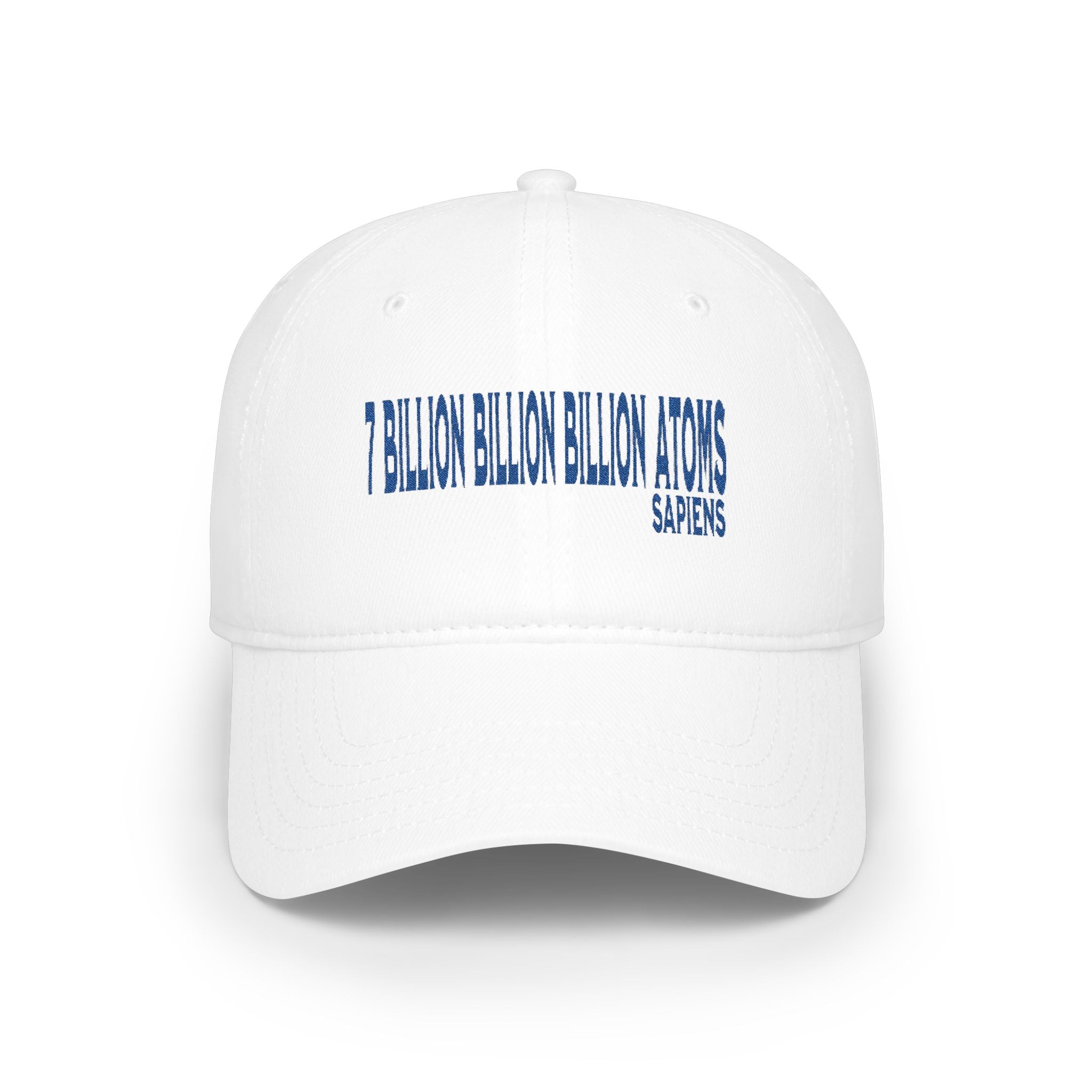 The Common Ground of "7 Billion Billion Billion Atoms" Low Profile Embroidered Baseball Cap