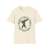 Fishing Club Graphic T-Shirt — Vintage Angler Design ("Fishing" Text)