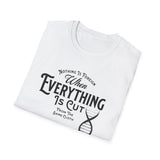 ΩThe End All Of Common Ground - DNA Connected T-Shirt — "Nothing Is Foreign" Illustrated In Black