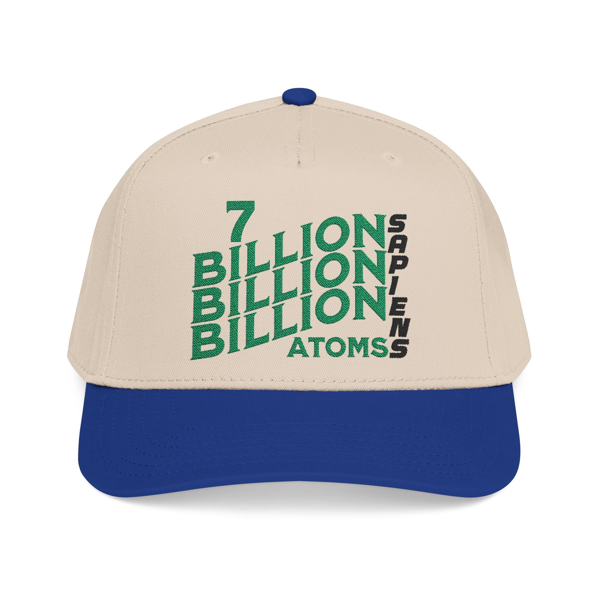 The Common Ground of "7 Billion Billion Billion Atoms" Embroidered Cap