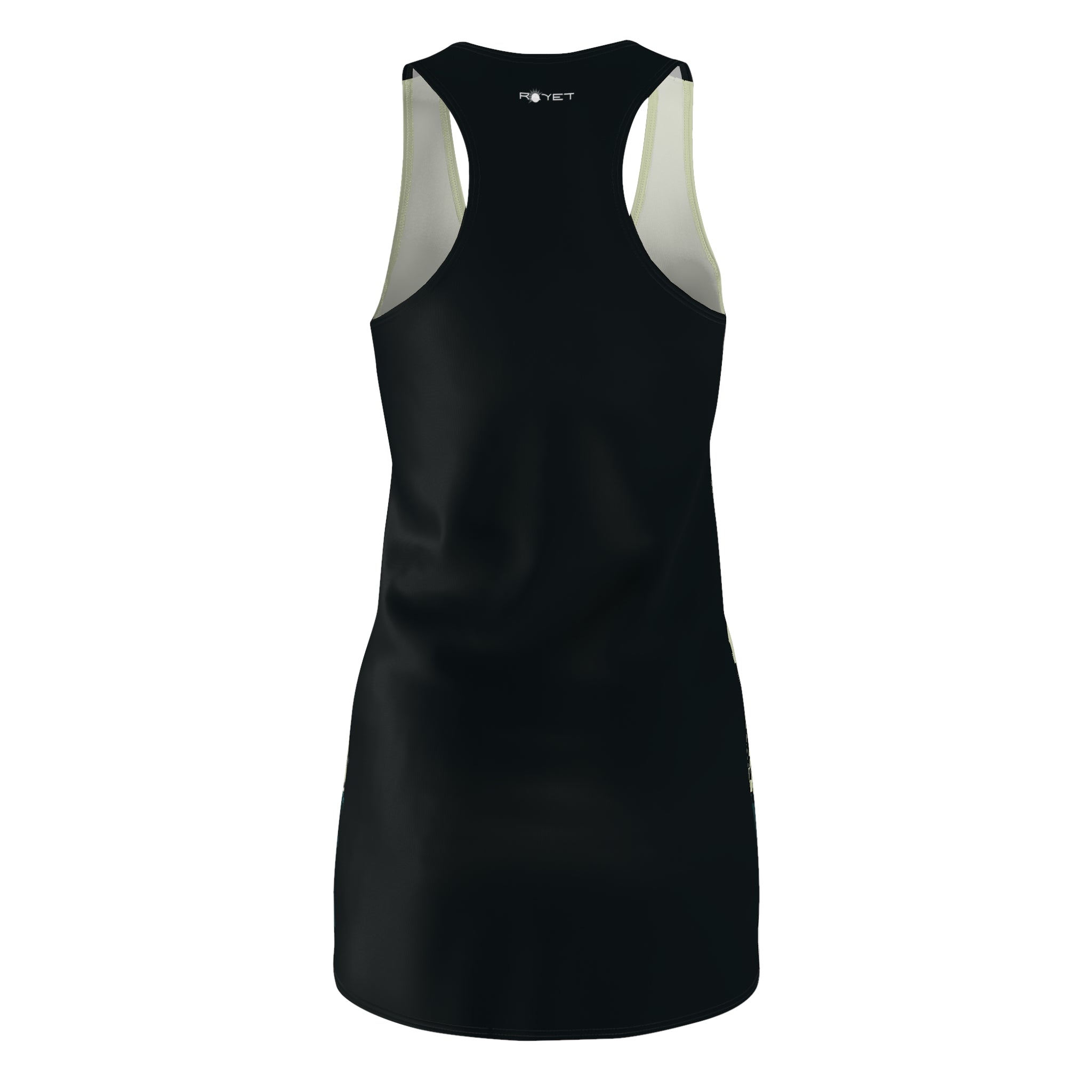 Come On Over To My Place Women's Cut & Sew Racerback Dress (AOP)