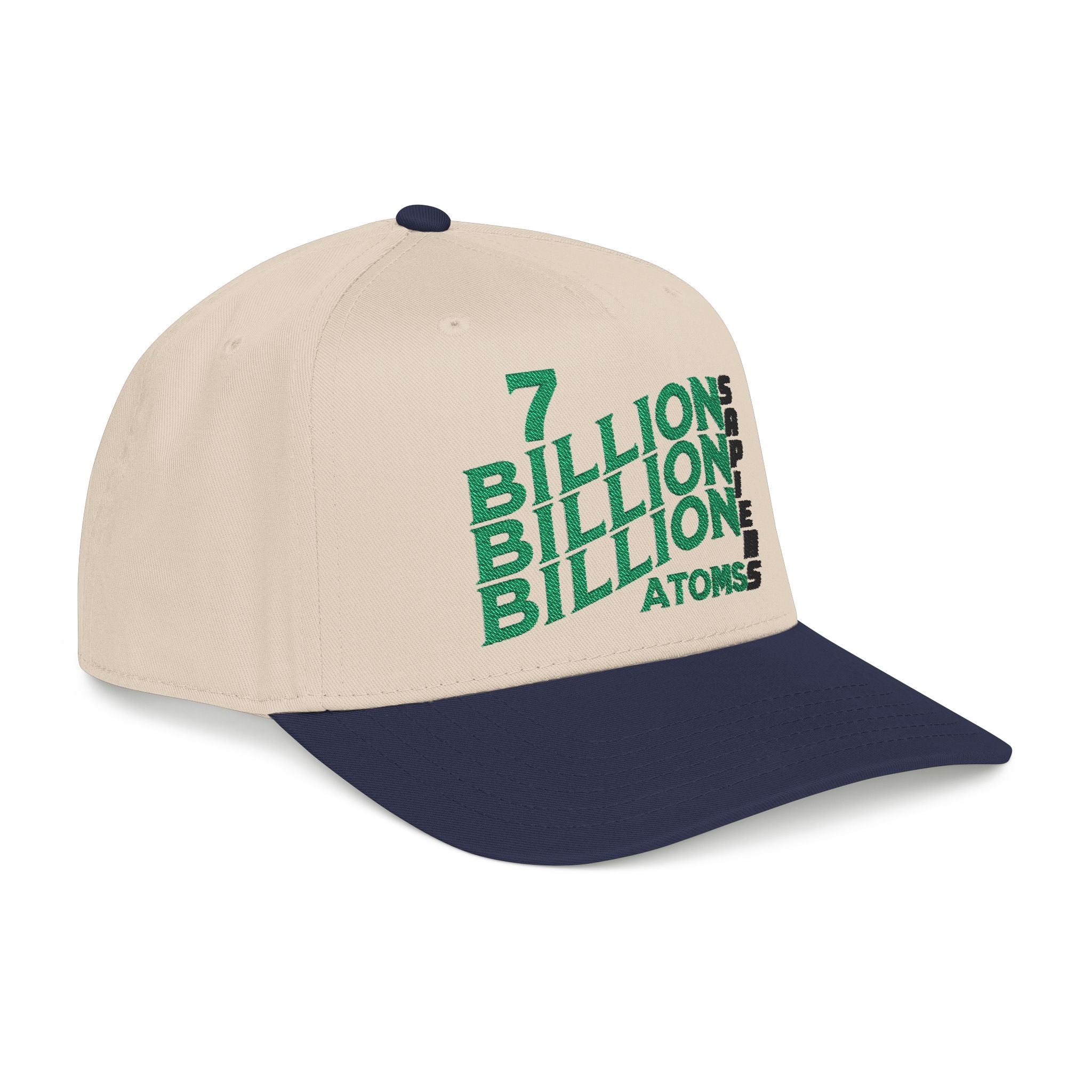 The Common Ground of "7 Billion Billion Billion Atoms" Embroidered Cap