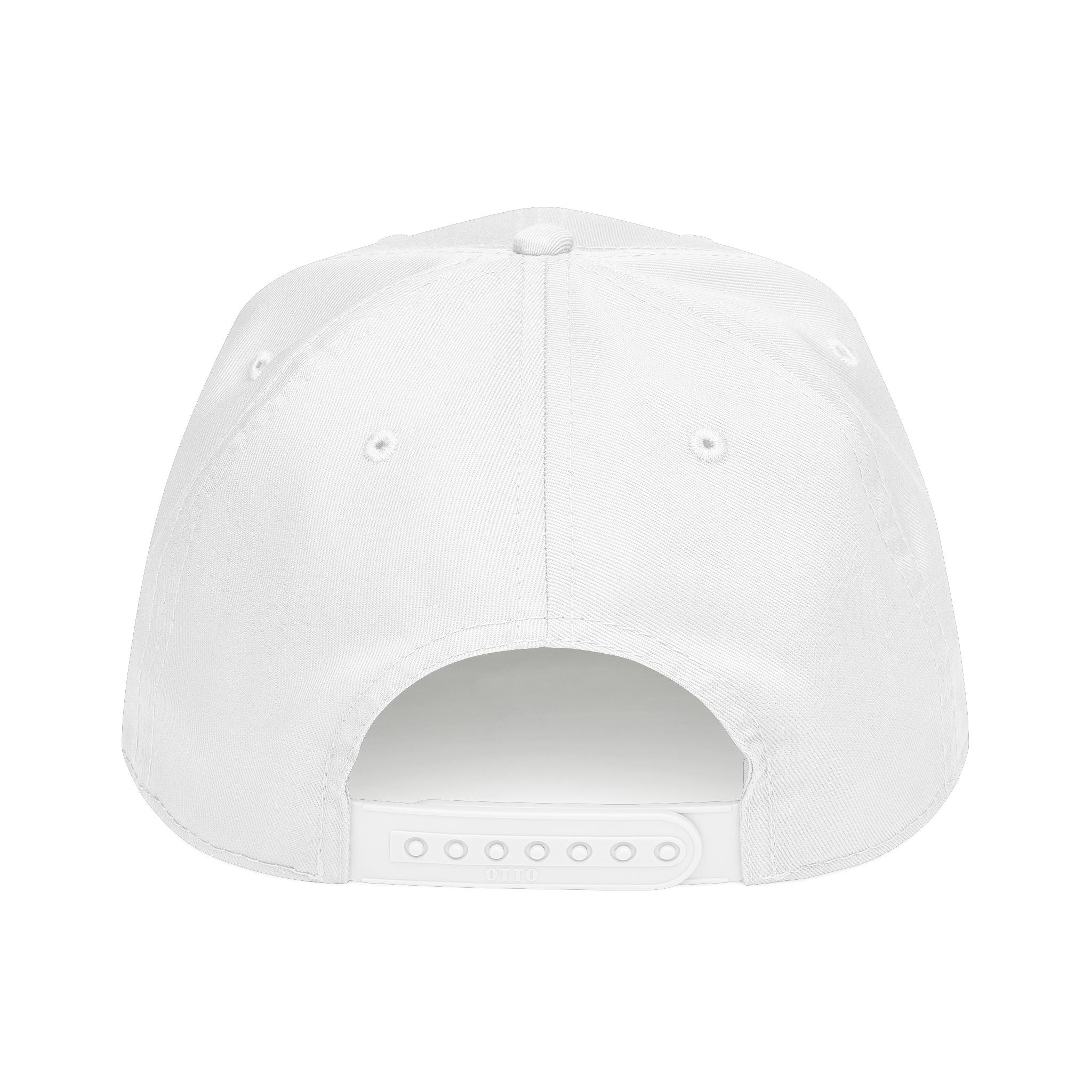 "Ever Burgeoning Possibility" Vertical Text Embroidered Hat