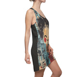 Facing Fear Women's Cut & Sew Racerback Dress (AOP)